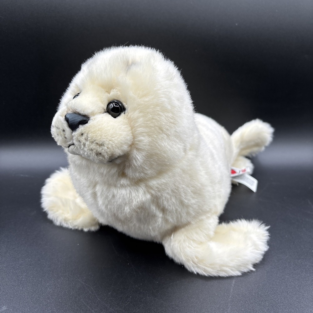 Webkinz Signature Harp Seal Ganz Plush Stuffed Animal WKS1022 no code